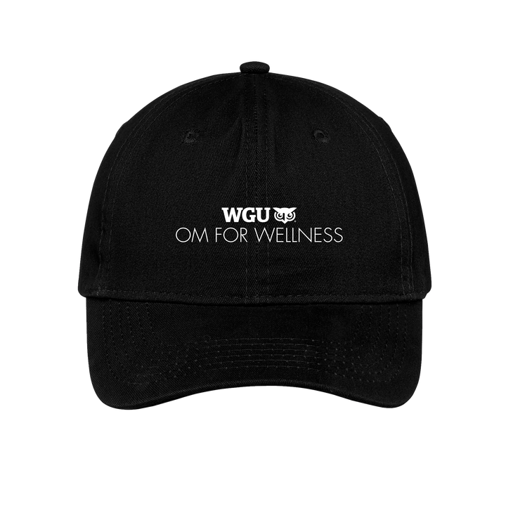 Port & Company® - Brushed Twill Low Profile Cap - OM for Wellness