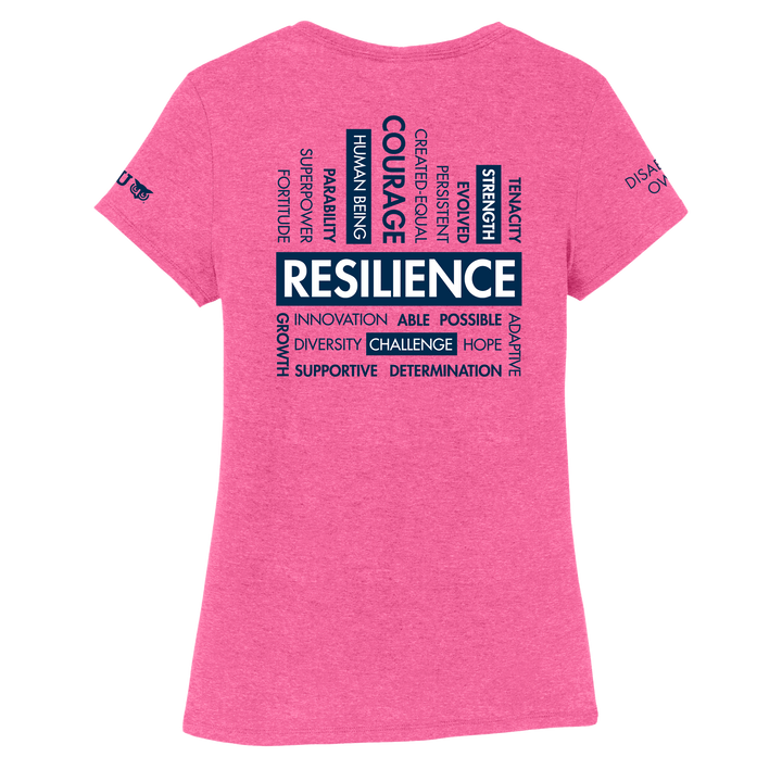 District Made® Ladies Perfect Tri® Crew Tee - Disability Owls 2023