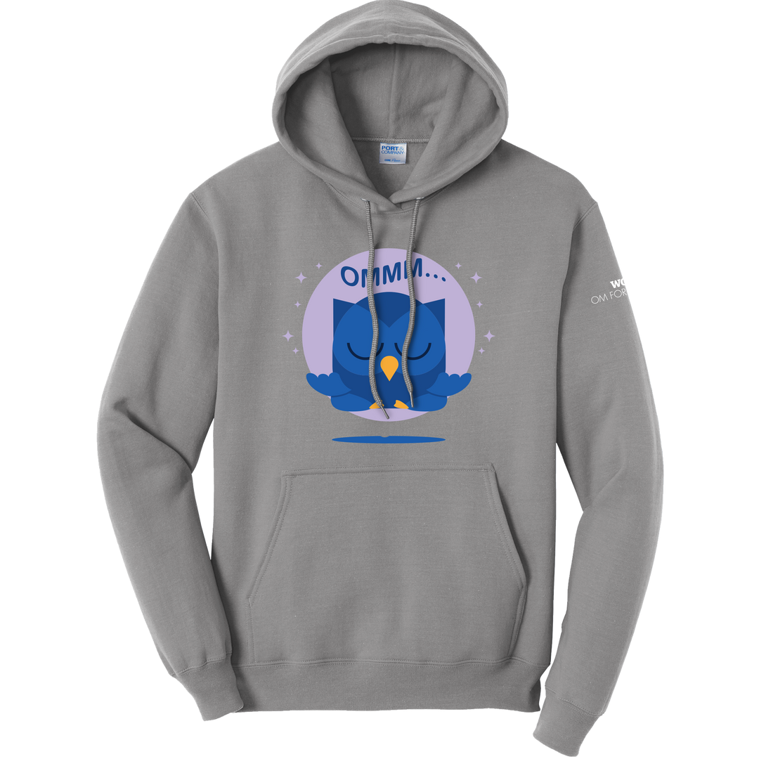 Port & Company Unisex Core Fleece Pullover Hooded Sweatshirt - OM for Wellness