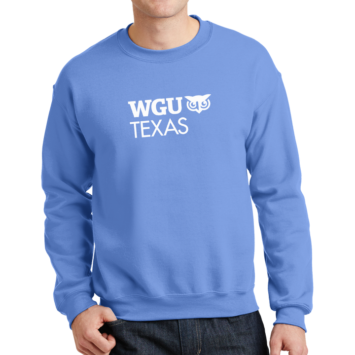 Port & Company® Core Fleece Crewneck Sweatshirt - Texas