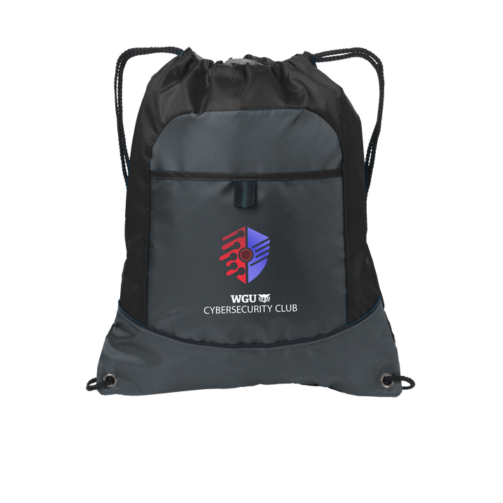 Port Authority® Pocket Cinch Pack - Cyber Security Club