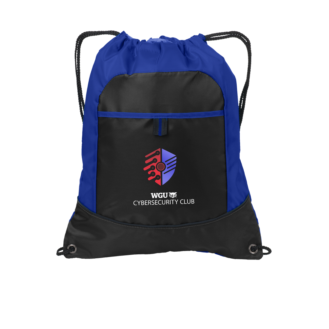 Port Authority® Pocket Cinch Pack - Cyber Security Club