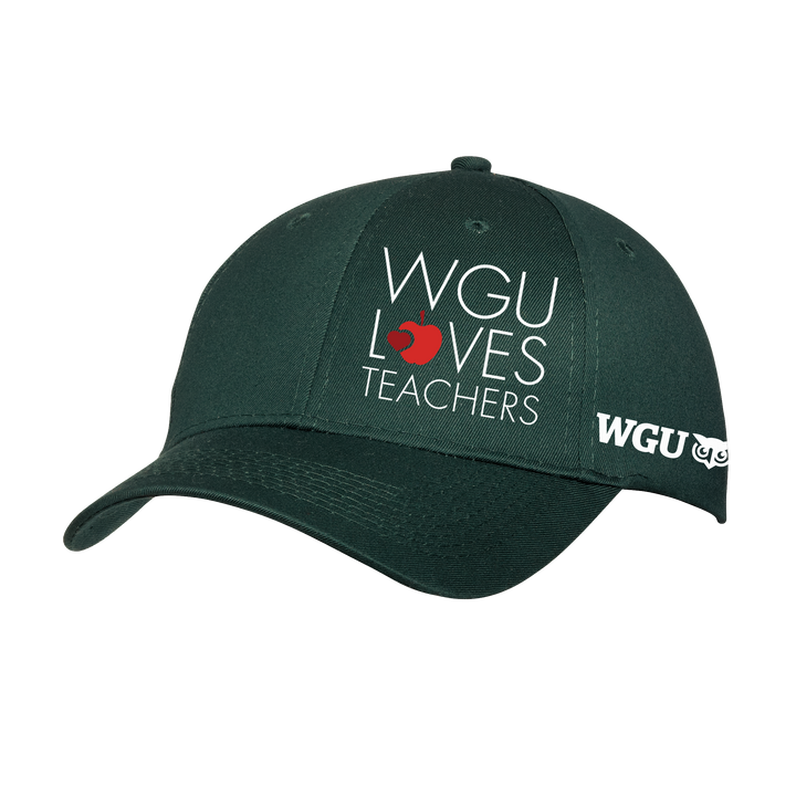 Port & Company® - Six-Panel Twill Cap - WGU Loves Teachers
