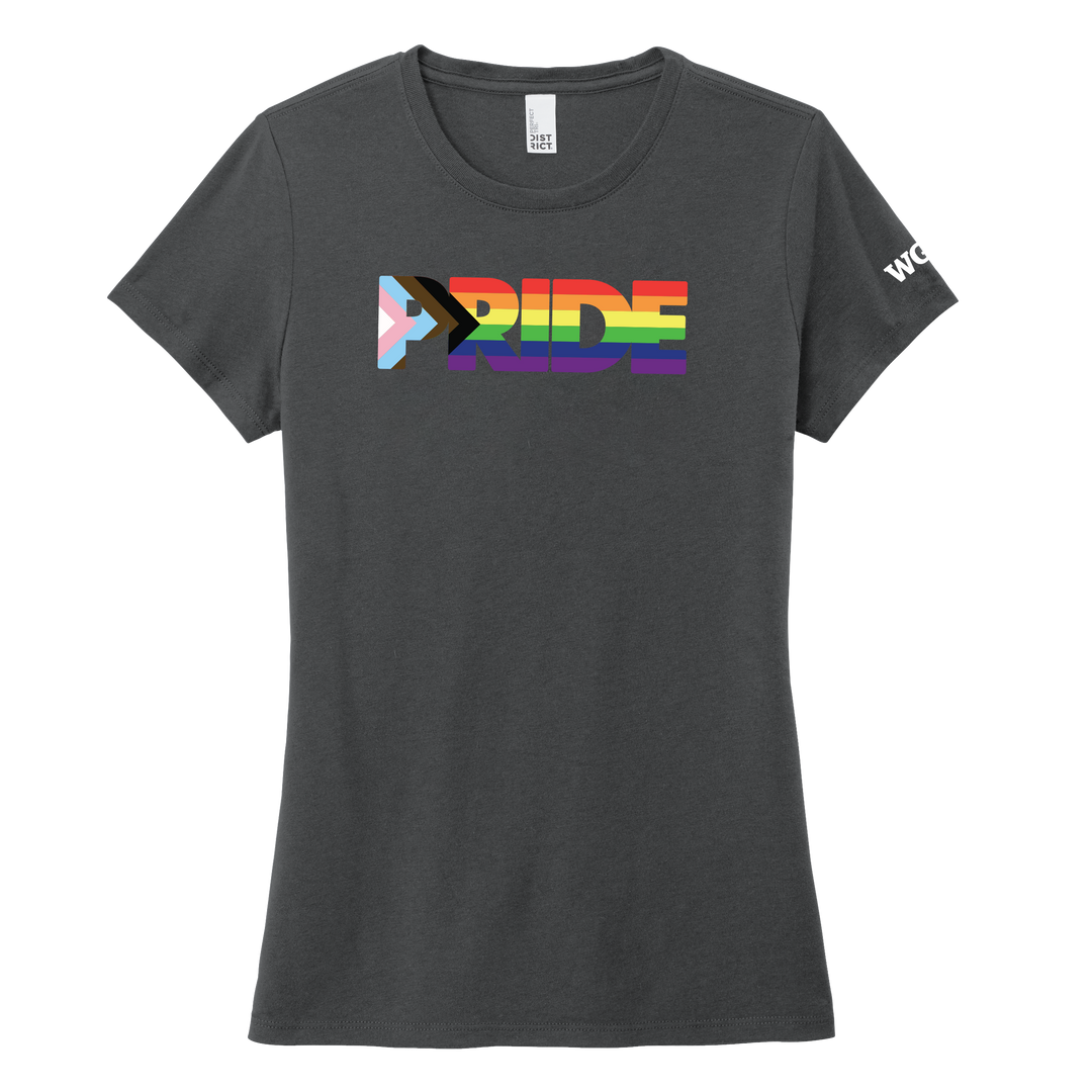 District Made® Ladies Perfect Tri® Crew Tee - LGBTQ+ Pride