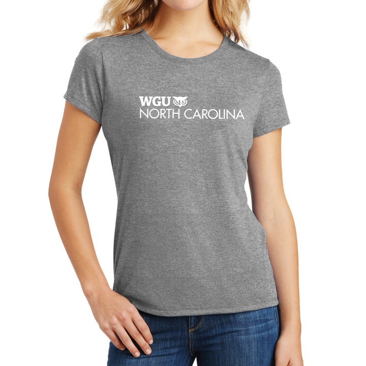 District Made® Ladies Perfect Tri® Crew Tee - North Carolina