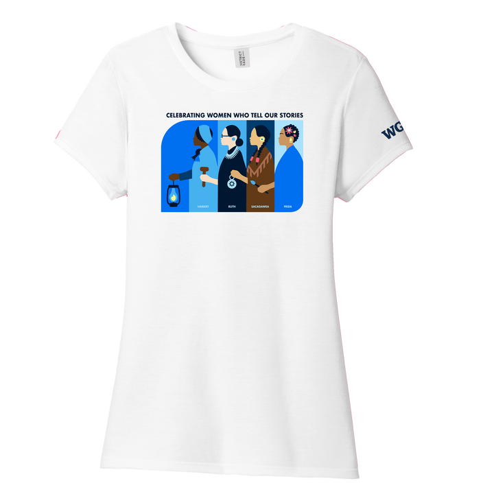 District Made® Ladies Perfect Tri® Crew Tee - Women's History 2023