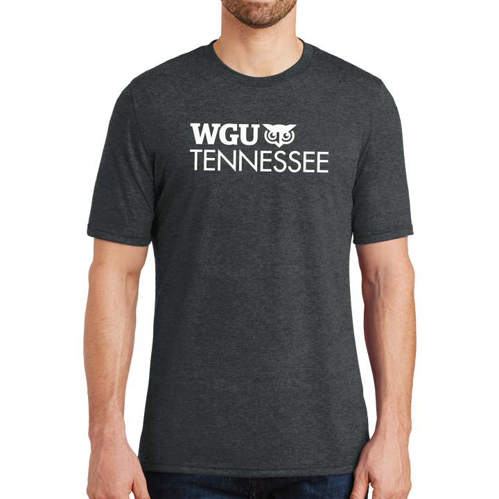 District® - Young Mens Tri-Blend Crew Neck Tee - Tennessee
