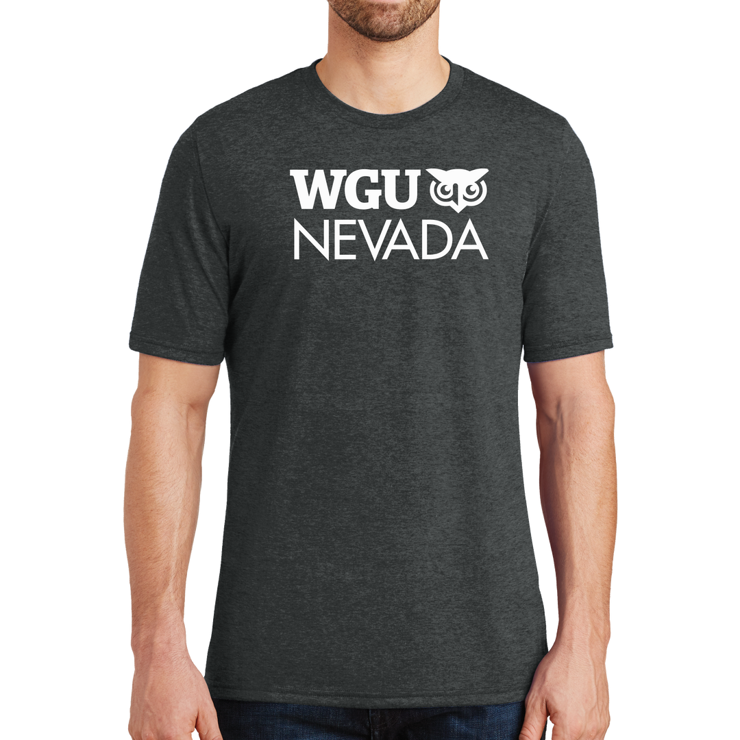 District® - Young Mens Tri-Blend Crew Neck Tee - Nevada