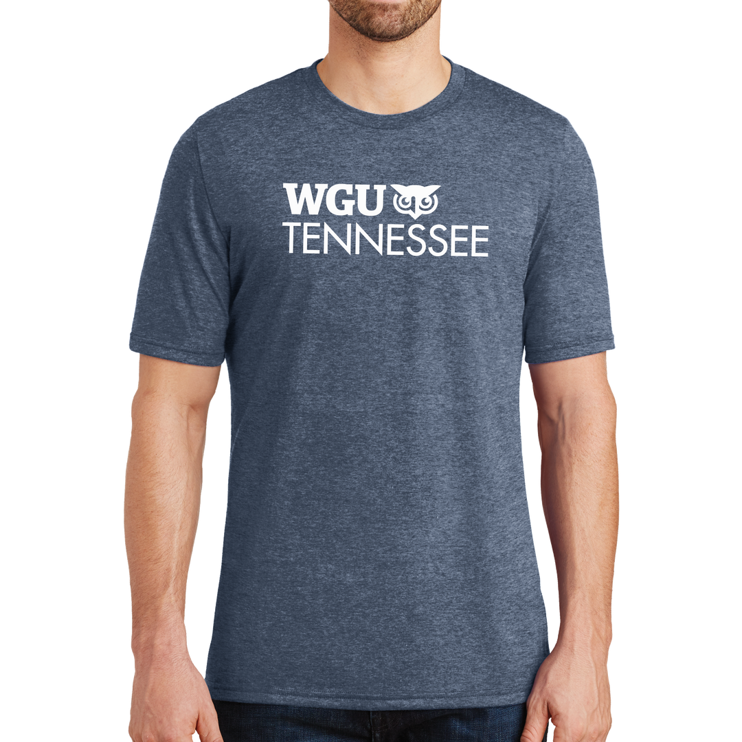 District® - Young Mens Tri-Blend Crew Neck Tee - Tennessee
