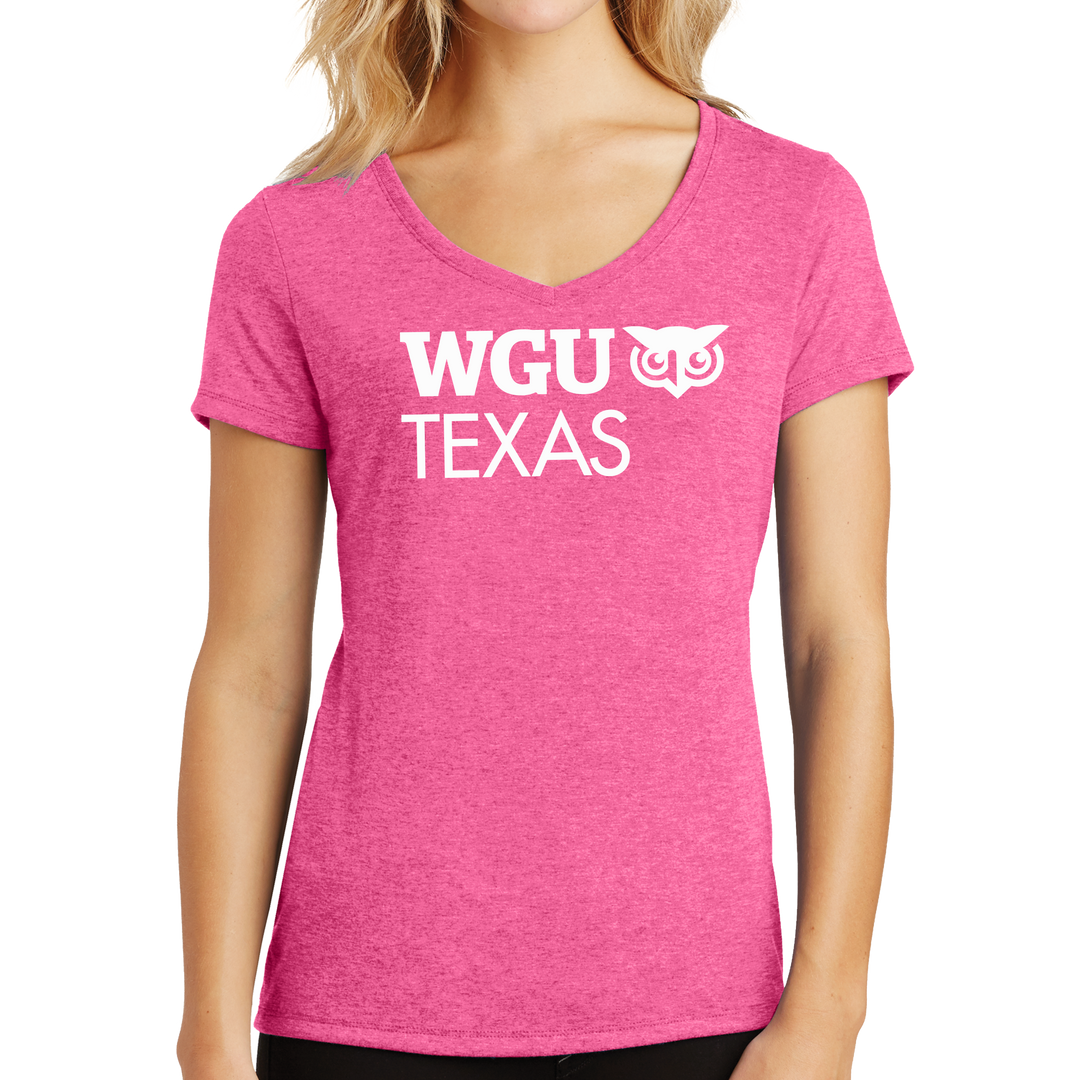 District Made® Ladies Perfect Tri® V-Neck Tee - Texas