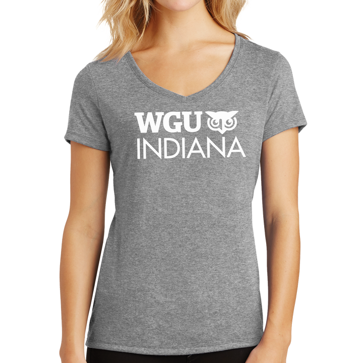 District Made® Ladies Perfect Tri® V-Neck Tee - Indiana