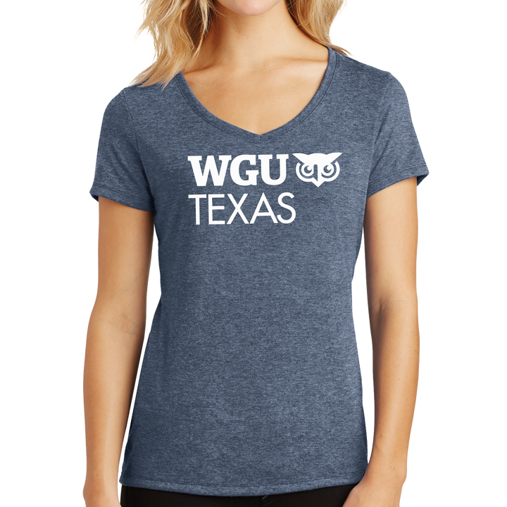 District Made® Ladies Perfect Tri® V-Neck Tee - Texas