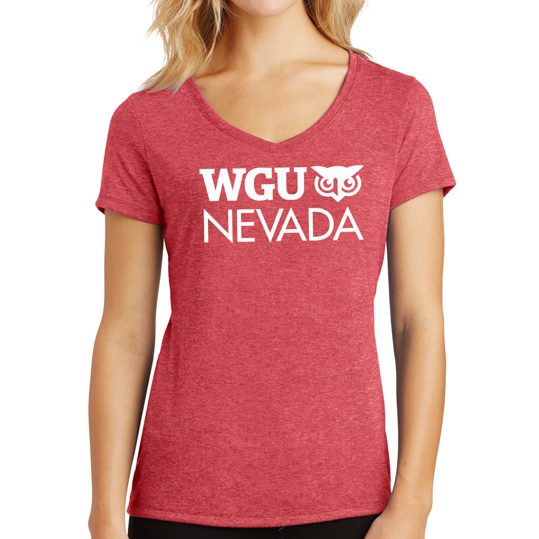 District Made® Ladies Perfect Tri® V-Neck Tee - Nevada