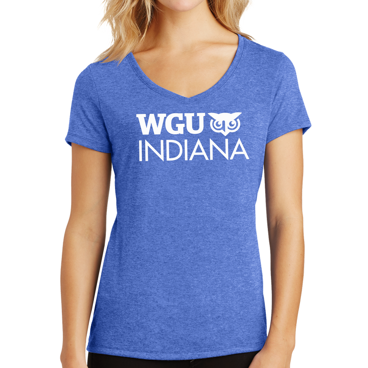 District Made® Ladies Perfect Tri® V-Neck Tee - Indiana
