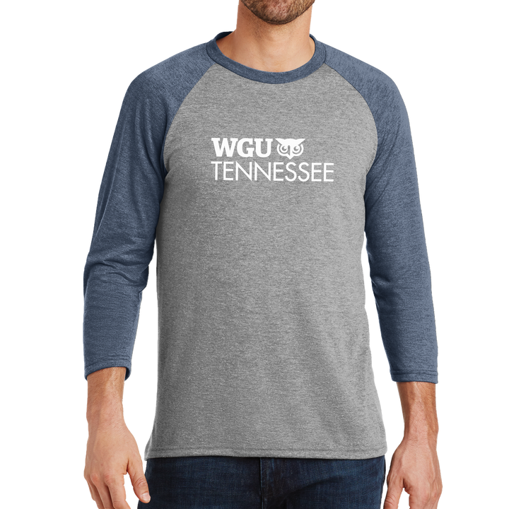 District Made® Mens Perfect Tri® 3/4-Sleeve Raglan - Tennessee