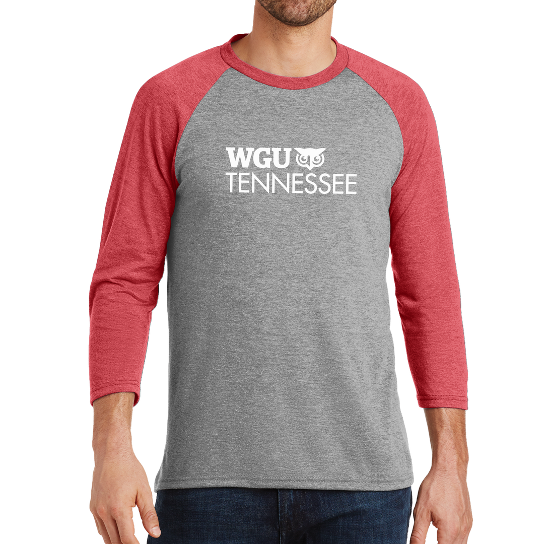 District Made® Mens Perfect Tri® 3/4-Sleeve Raglan - Tennessee
