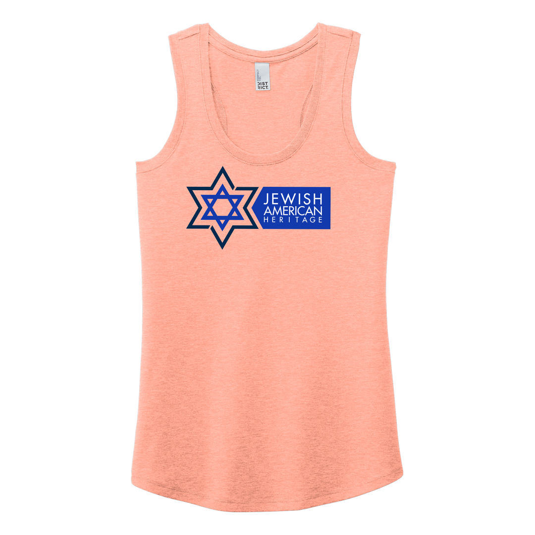 District ® Women’s Perfect Tri ® Racerback Tank - Jewish American Heritage