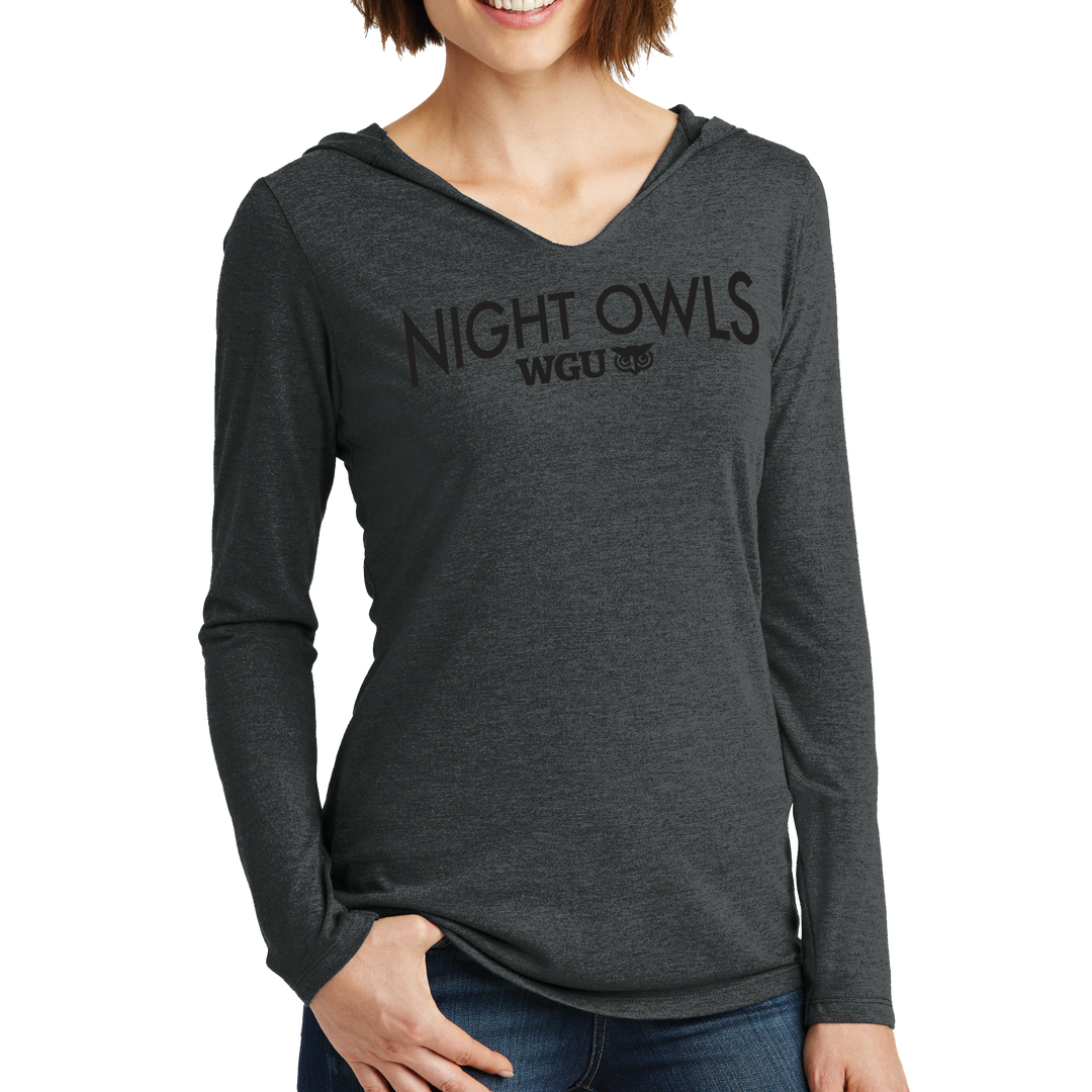 District Women’s Perfect Tri Long Sleeve Hoodie - Night Owl