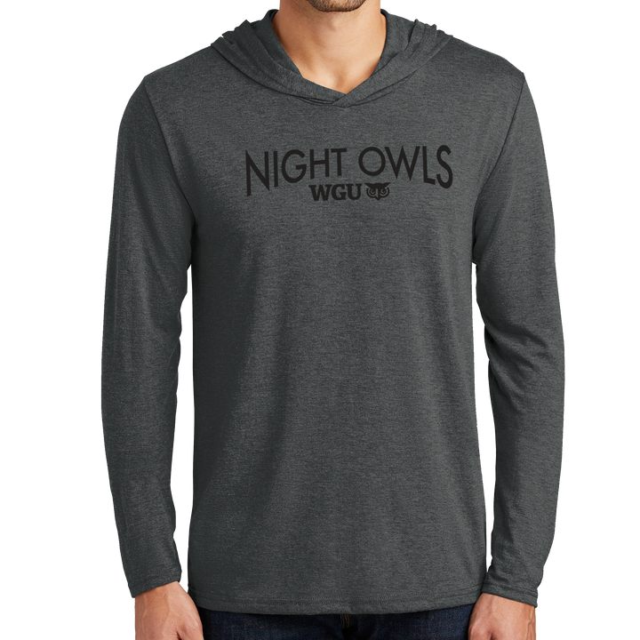 District Perfect Tri  Long Sleeve Hoodie- Night Owl