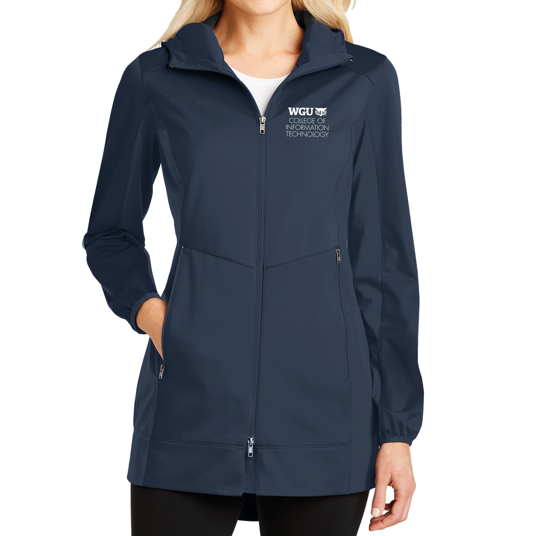 Port Authority® Ladies Active Hooded Soft Shell Jacket WGU - COIT