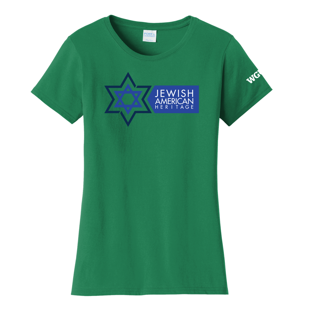 Port & Company Ladies Fan Favorite Tee - Jewish American Heritage