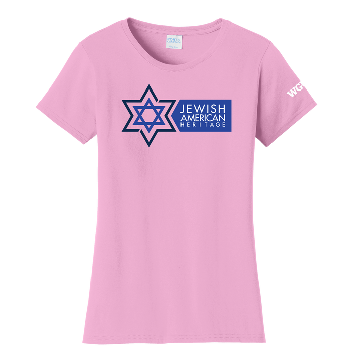 Port & Company Ladies Fan Favorite Tee - Jewish American Heritage
