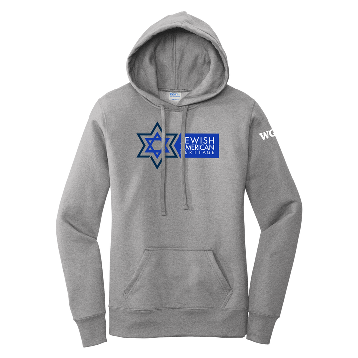 Port & Company ® Ladies Core Fleece Pullover Hooded Sweatshirt - Jewish American Heritage