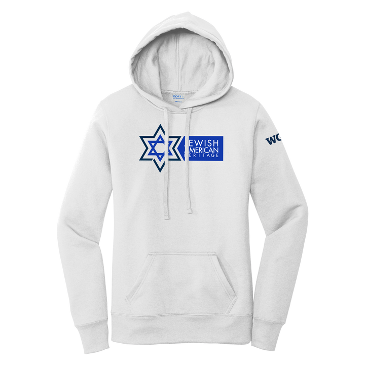 Port & Company ® Ladies Core Fleece Pullover Hooded Sweatshirt - Jewish American Heritage