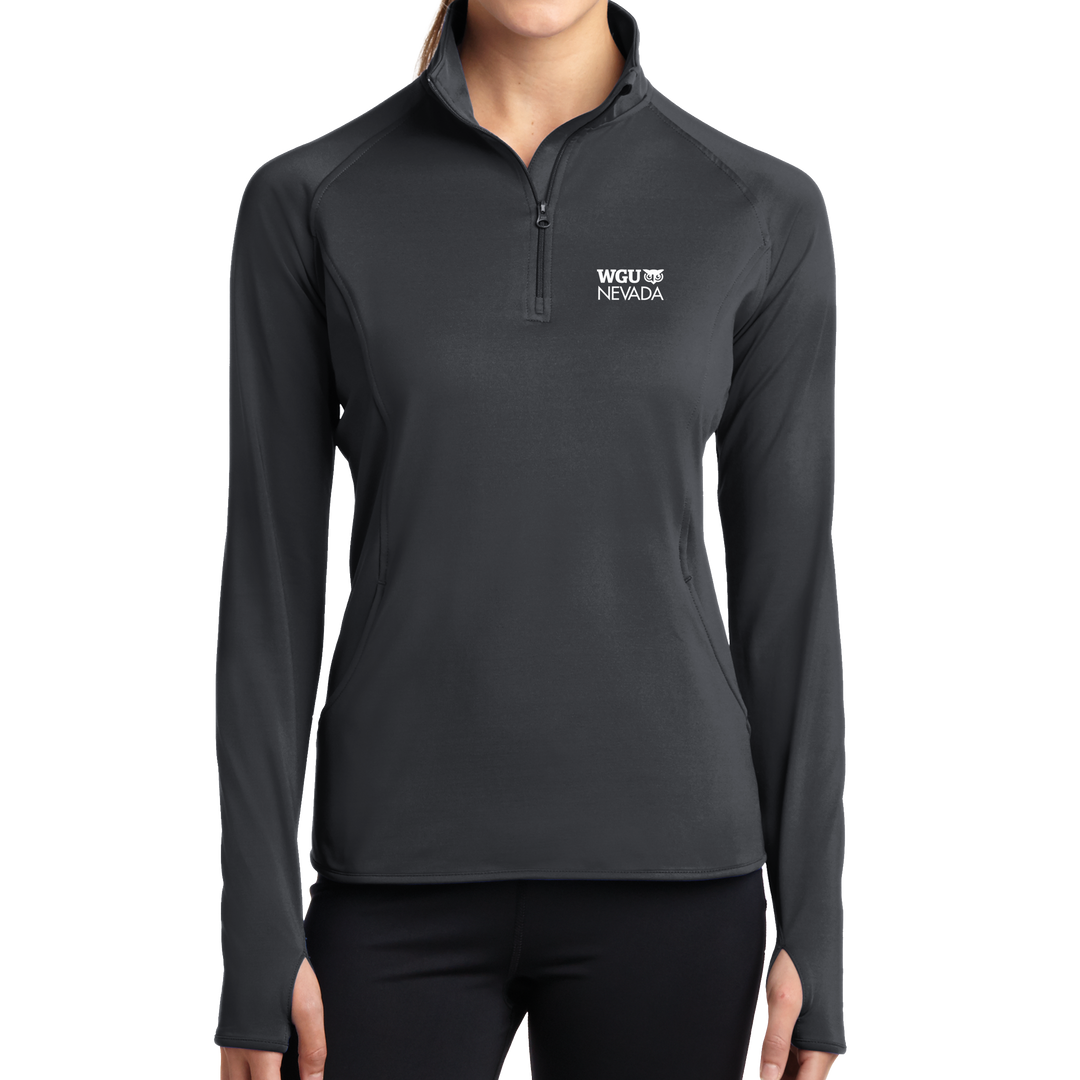 Sport-Tek® Ladies Sport-Wick® Stretch 1/2-Zip Pullover - Nevada