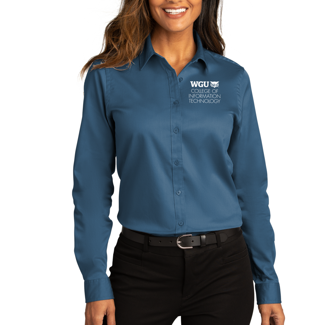 Port Authority® Ladies Long Sleeve SuperPro ™ React ™ - COIT
