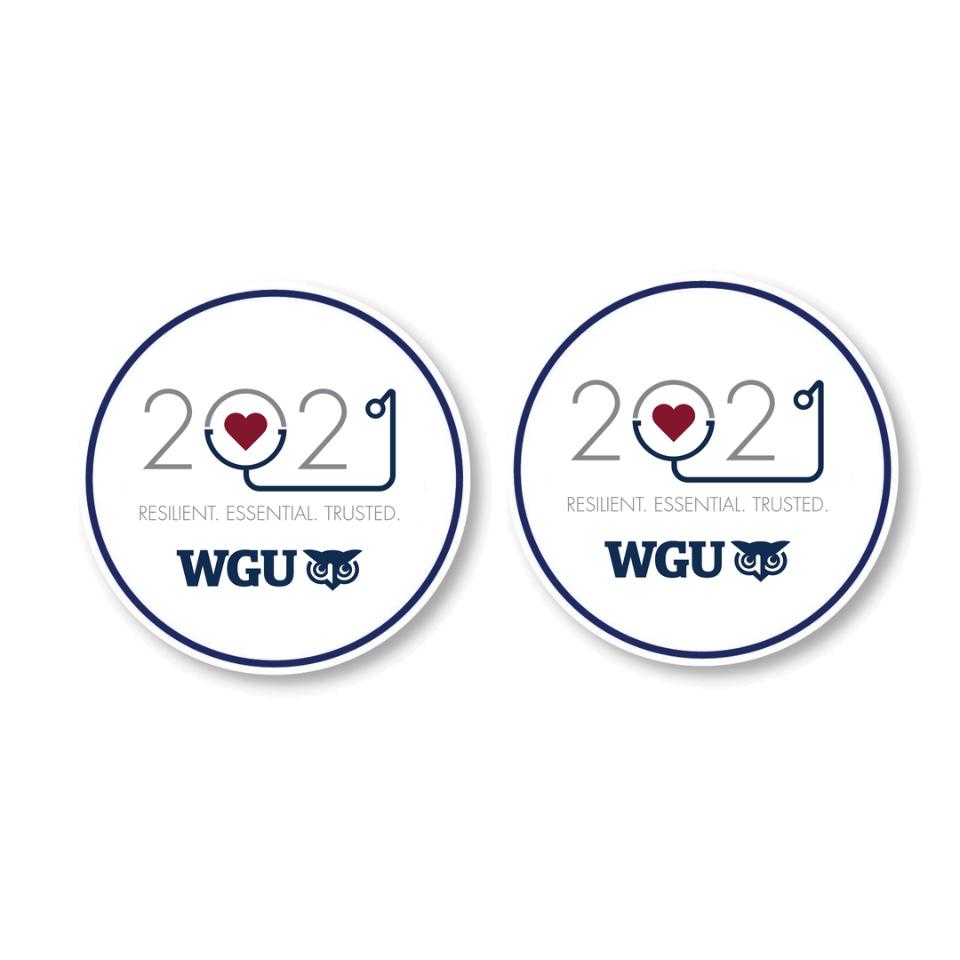 2021 Nurse Coaster Set - WGU Clearance