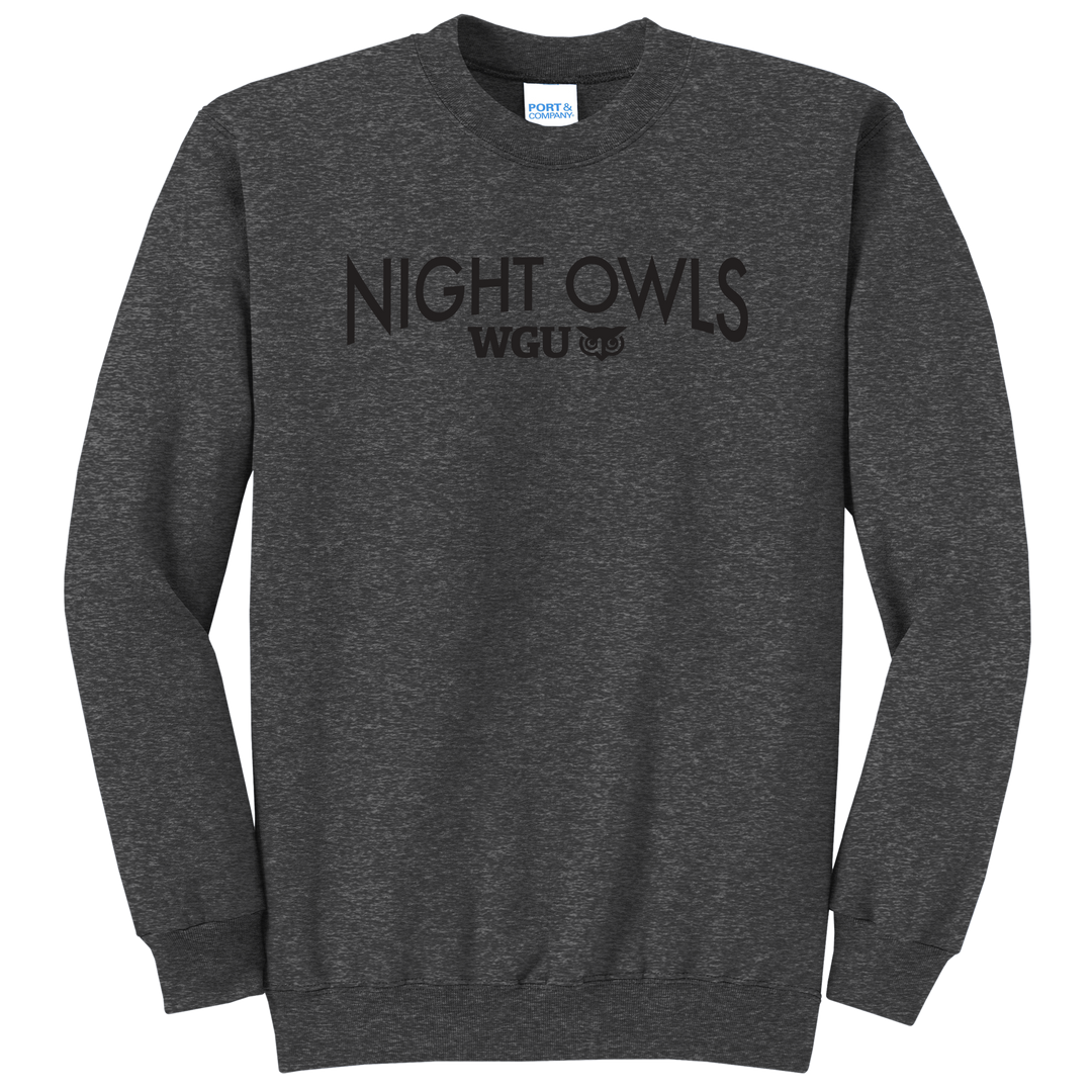 Port & Company Unisex Core Fleece Crewneck Sweatshirt - Night Owl