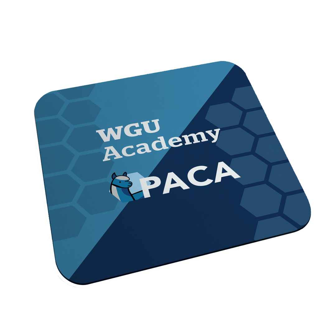 Recycled Mouse Mat - WGU Academy - WGU Clearance