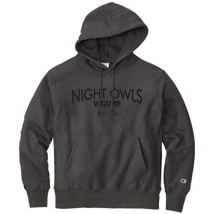 Champion Unisex Reverse Weave Hooded Sweatshirt - Night Owl