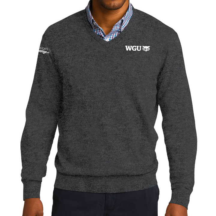 Port Authority® V-Neck Sweater- Sage’s Exchange