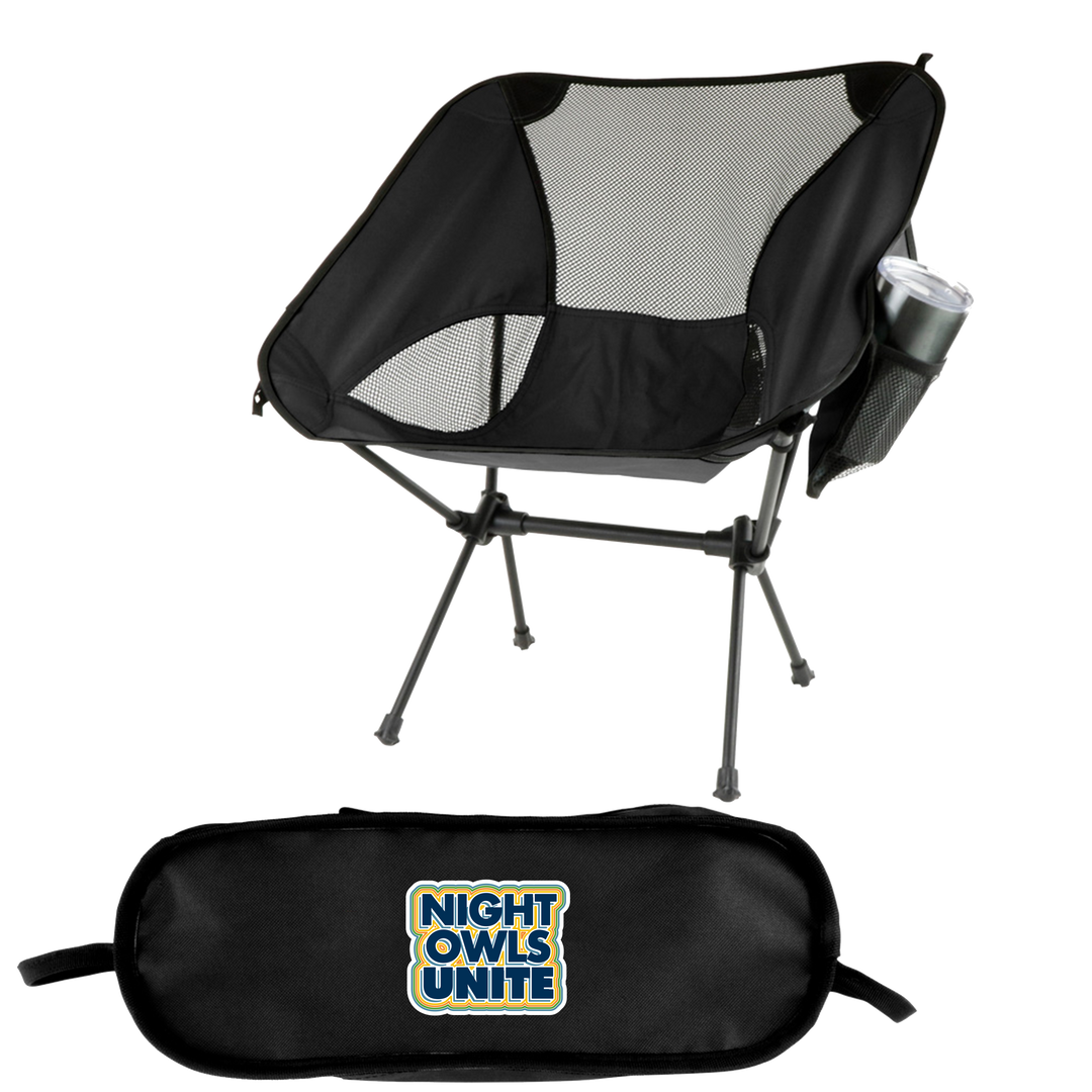 Sycamore Portable Folding Chair - Night Owls Unite 1